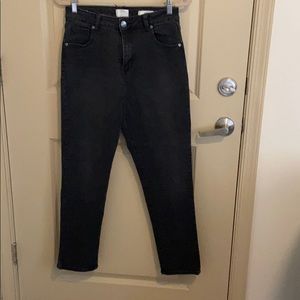 Cotton on high waisted black mom jeans